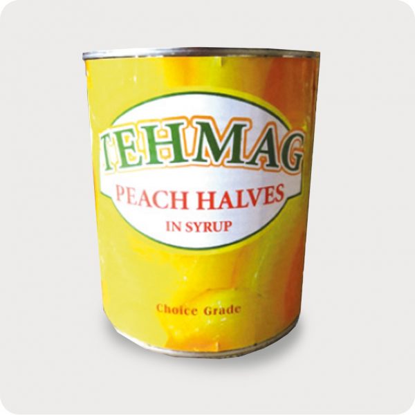 HALVES PEACH 825GM